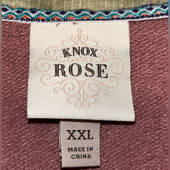 Knox Rose Long Sleeve T-shirt with Hood - Picture 3 of 3